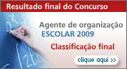 Concurso de Agente de Organização Escolar - Resultado final